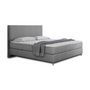 Voir la diapositive 3 : BEST MOBILIER Rafaela - lit boxspring - 140x200 - coffres et surmatelas inclus - en velours