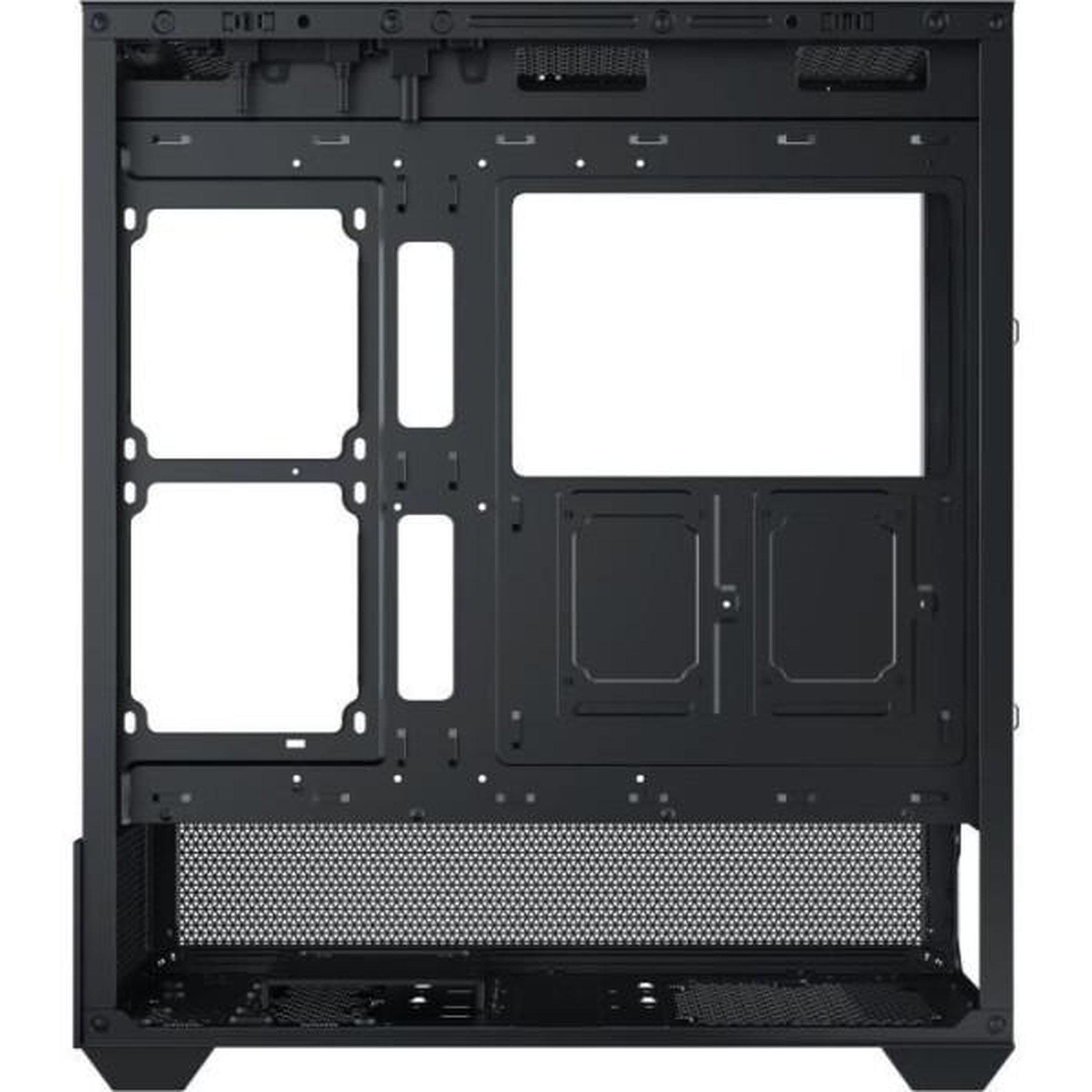 Voir la diapositive 4 : Xigmatek Boîtier PC - XIGMATEK - Alphard - Moyen tour - E-ATX - Verre trempé - ARGB - Noir