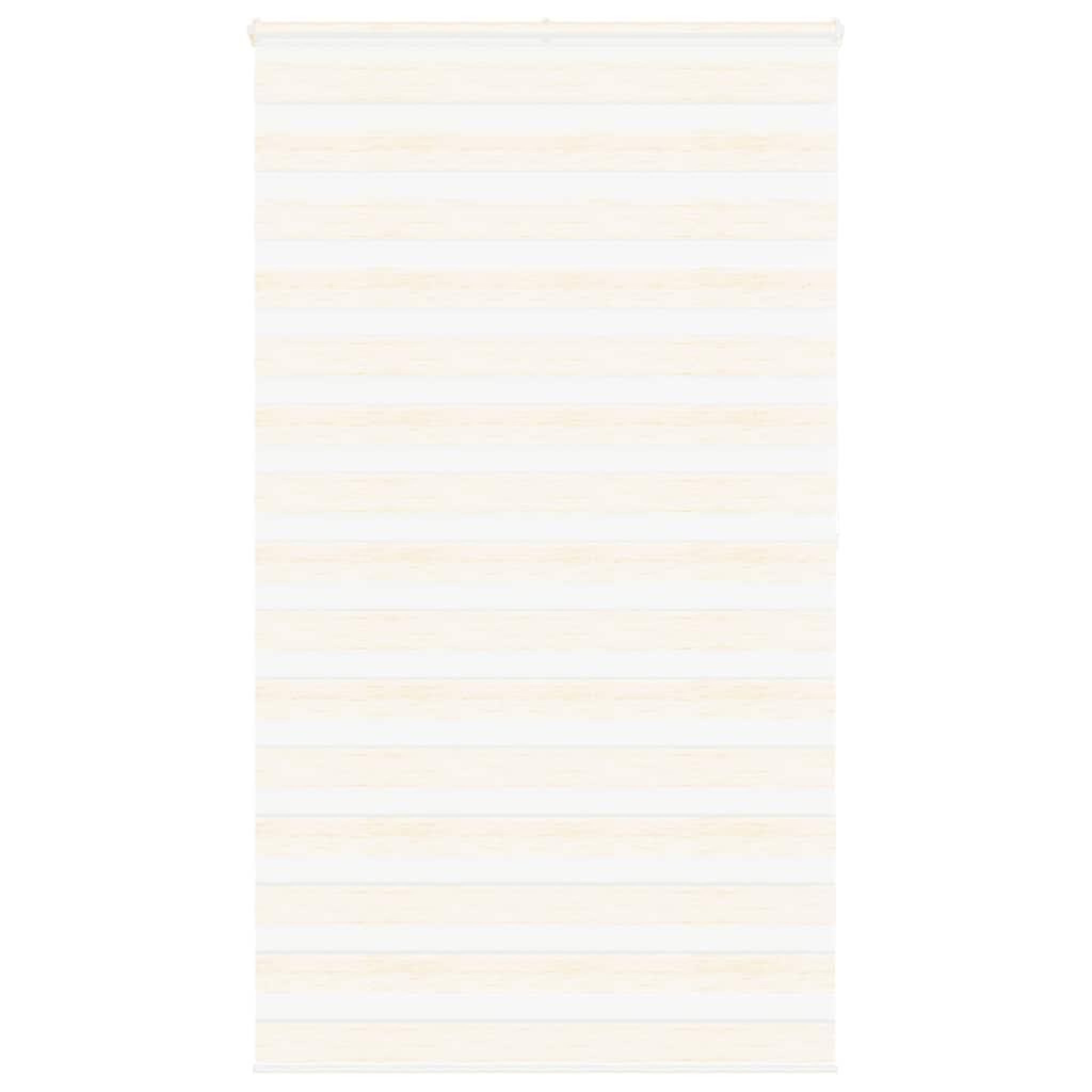 VIDAXL Store zebre beige marbre largeur du tissu 125,9 cm polyester