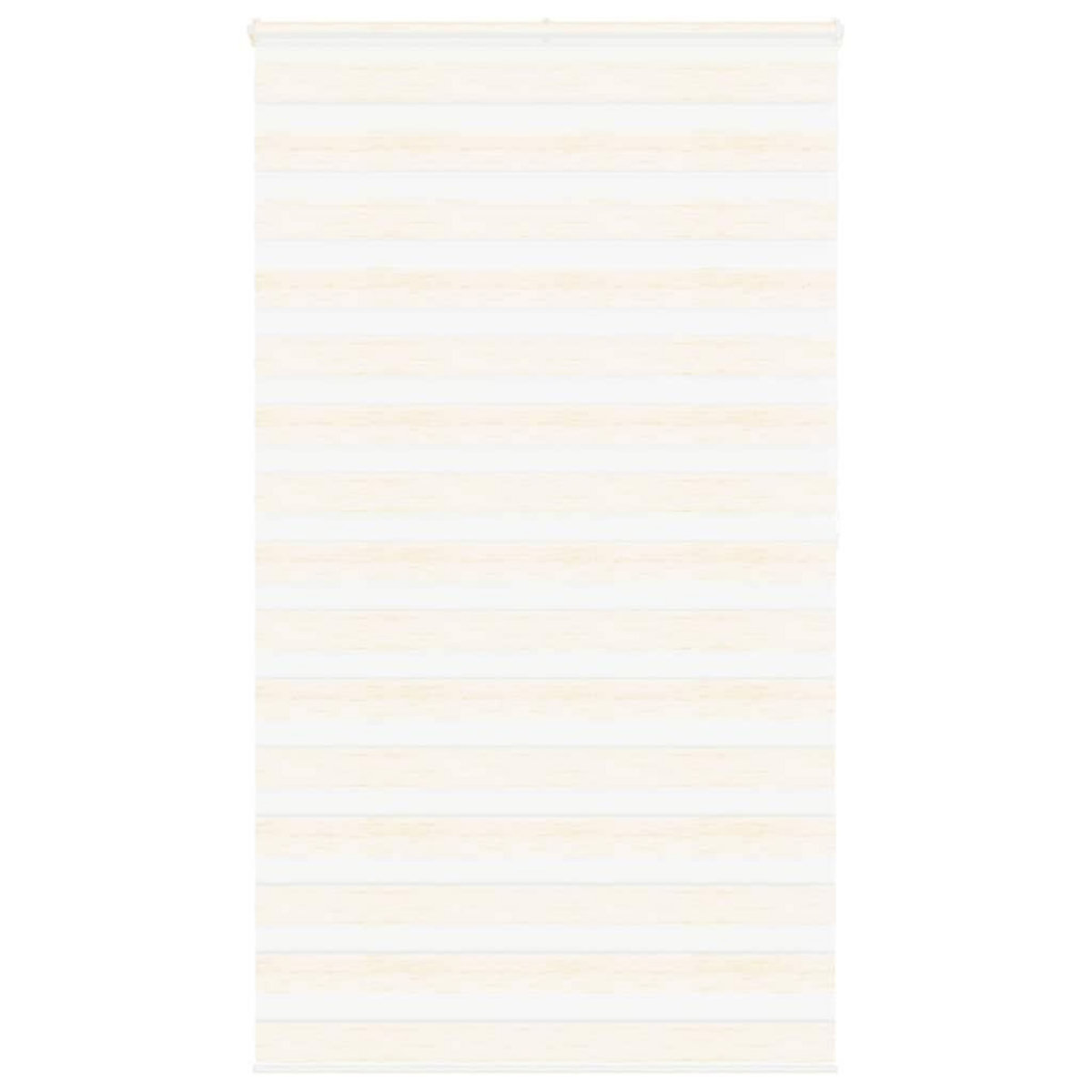 VIDAXL Store zebre beige marbre largeur du tissu 125,9 cm polyester