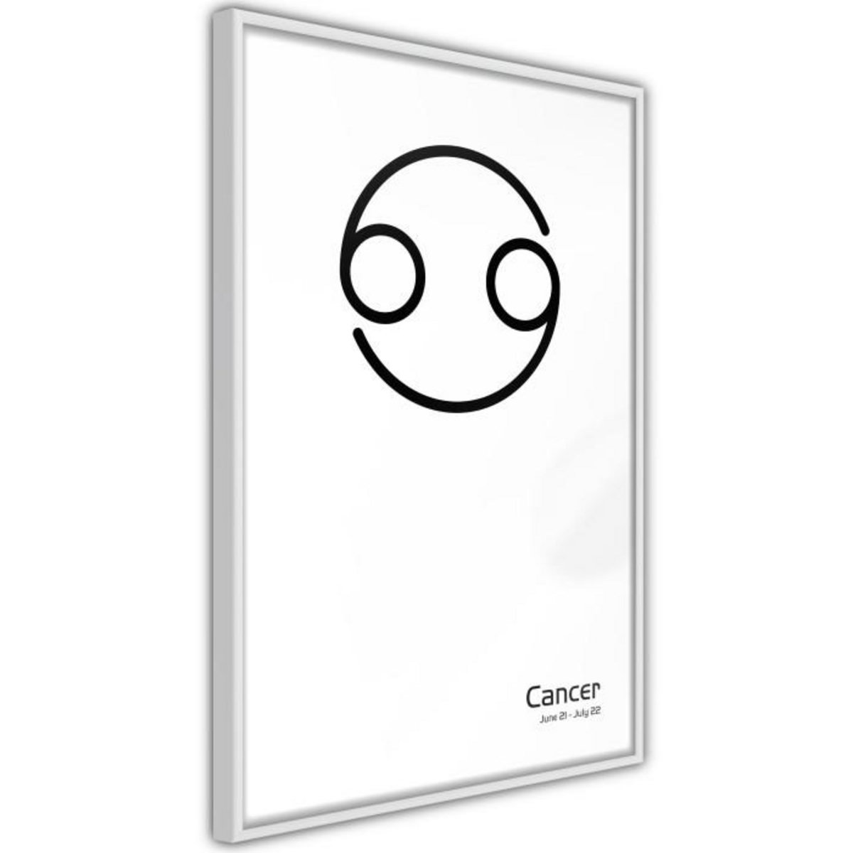 Paris Prix Affiche Murale Encadrée  Zodiac Cancer II