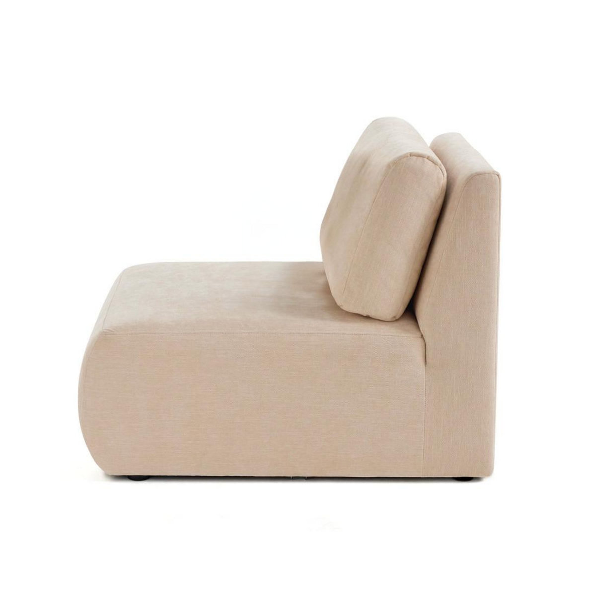 LISA DESIGN Santorini - module d'assise - en tissu texturé