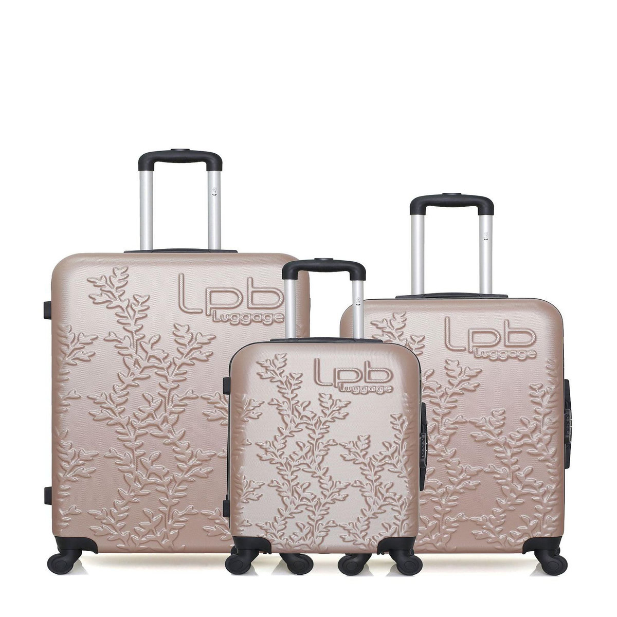 LES P'TITES BOMBES LPB LPB LUGGAGE - LOT DE 3 - Valises grand format, weekend et cabine NAIS