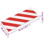 Voir la diapositive 6 : VIDAXL Protecteurs de mur 6 pcs Rouge et blanc 50x20x2 cm Mousse EVA