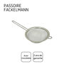 Voir la diapositive 4 : Fackelmann Passoire tamis 19 cm Fackelmann