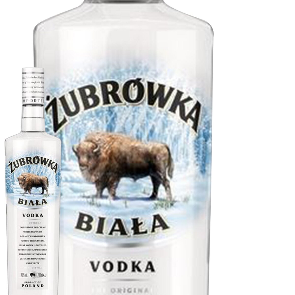 Vodka Zubrowka Biala 40%