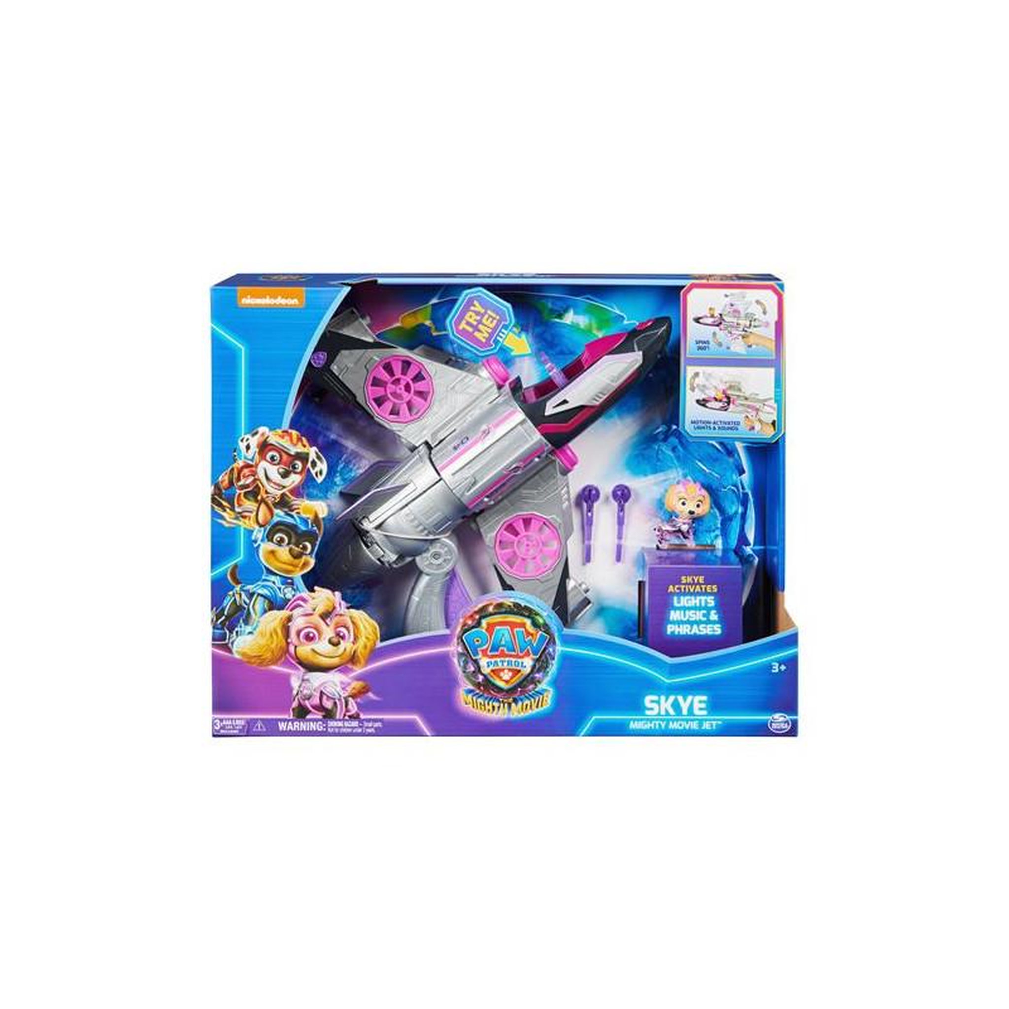 PAW PATROL Véhicule Deluxe Paw Patrol La Pat Patrouille Stella The Mighty Movie