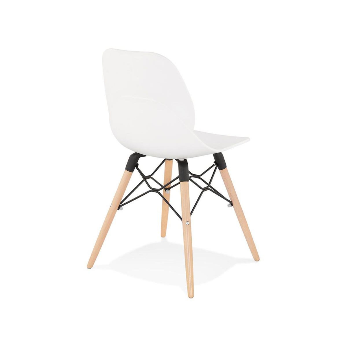 Paris Prix Chaise Scandinave Design  Bantry  83cm Blanc