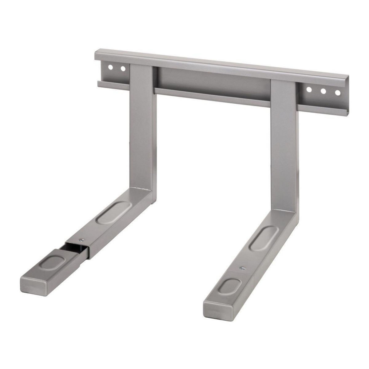 XAVAX Support mural micro-ondes 30KG Argent