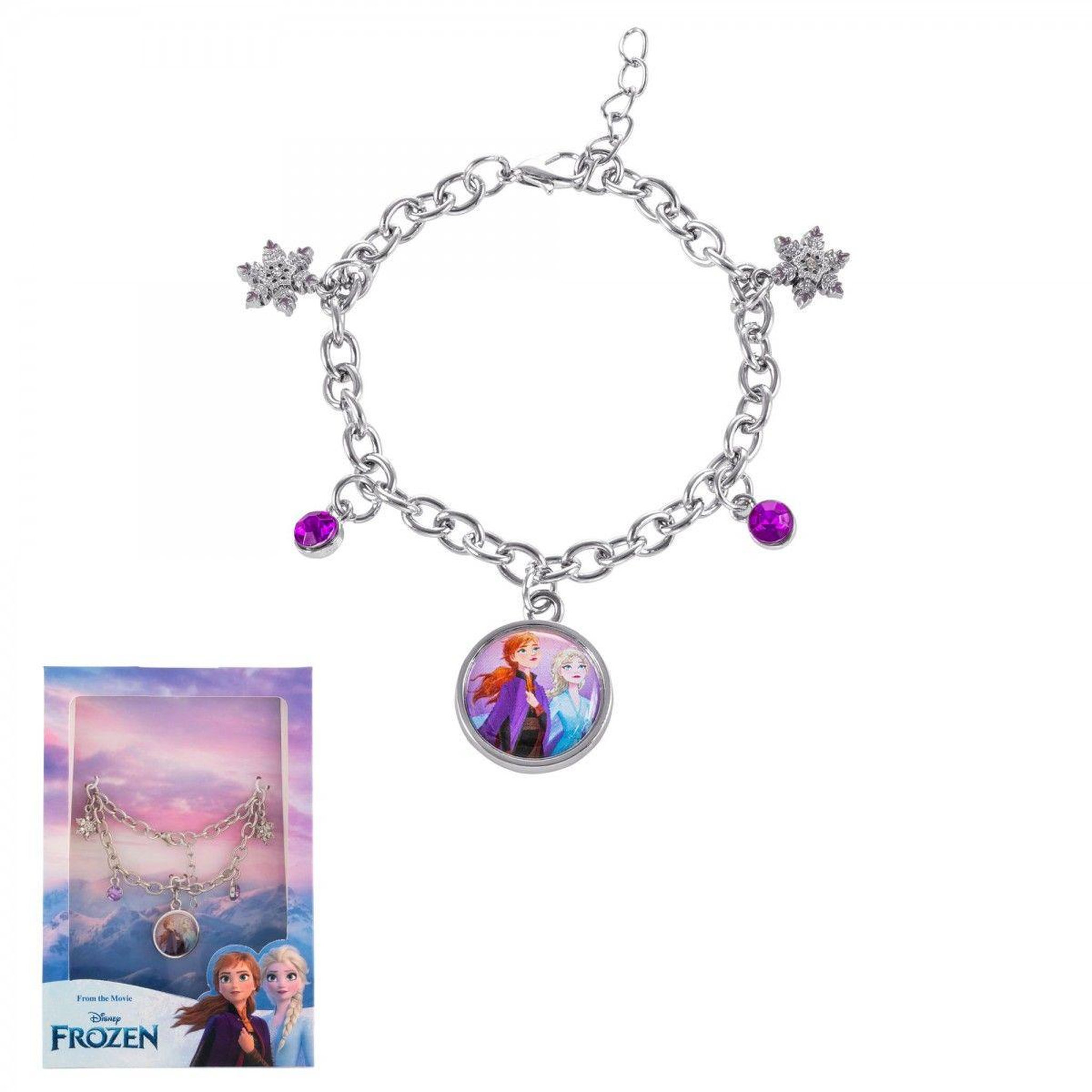 Voir la diapositive 2 : SC CRYSTAL Bracelet Disney - La Reine des Neiges