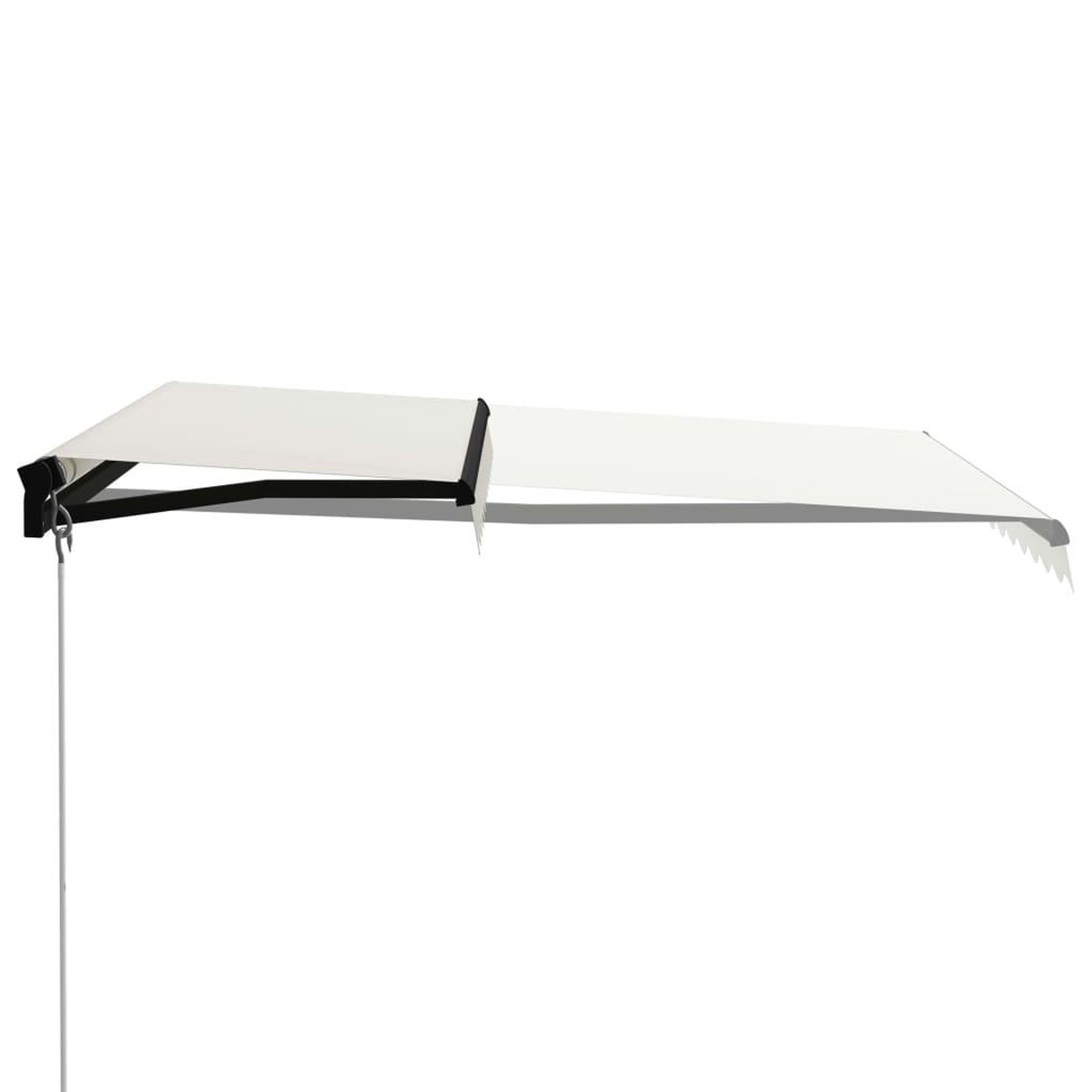 Voir la diapositive 2 : VIDAXL Auvent manuel retractable 300x250 cm Creme