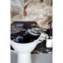 Wenko Abattant WC duroplast design Peony - Noir