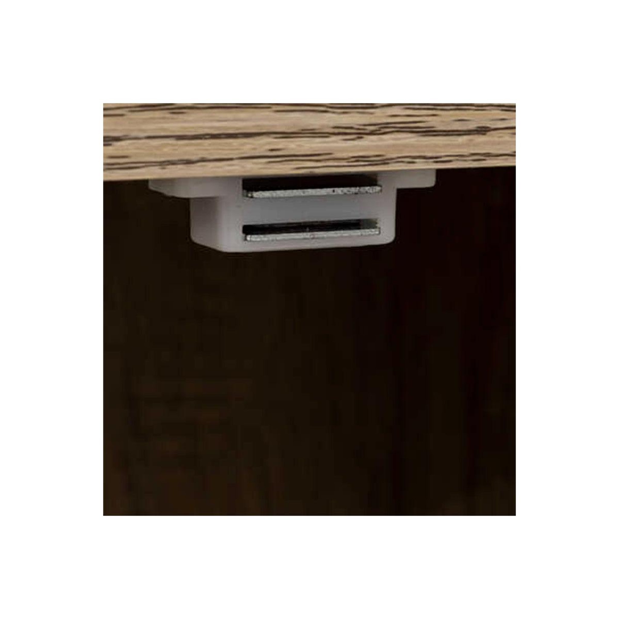 Voir la diapositive 5 : FIVE Etagère 6 cases de rangement avec portes mix n' modul - longueur 67,50 cm x hauteur 100,50 cm - marron