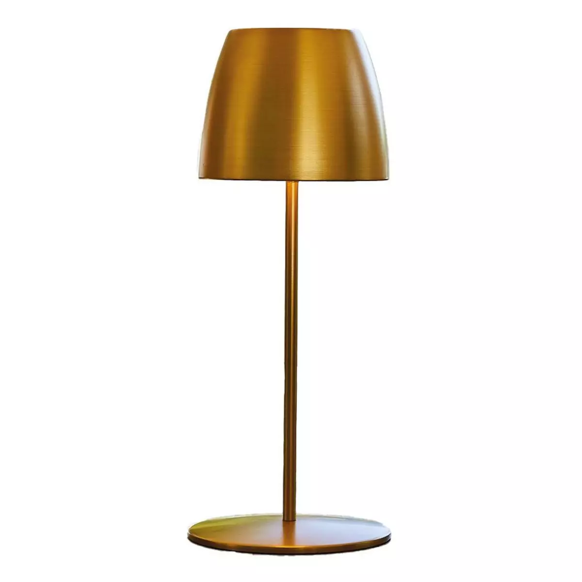 Lumisky Lampe de table sans fil ORLUM Doré Aluminium H30CM