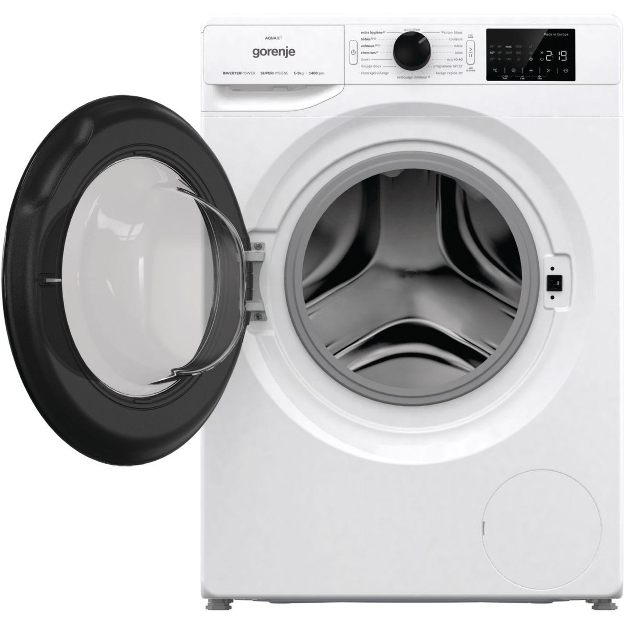Voir la diapositive 2 : GORENJE Lave linge hublot wpnei94a1ds