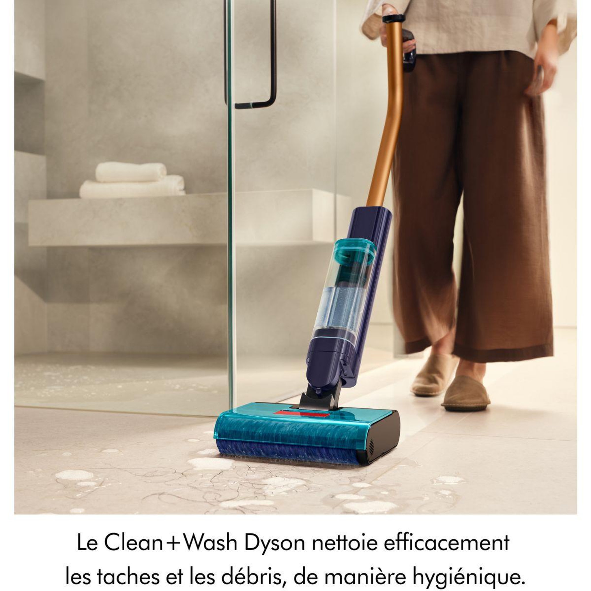 Voir la diapositive 4 : Dyson Nettoyeur de sol clean+wash hygiène