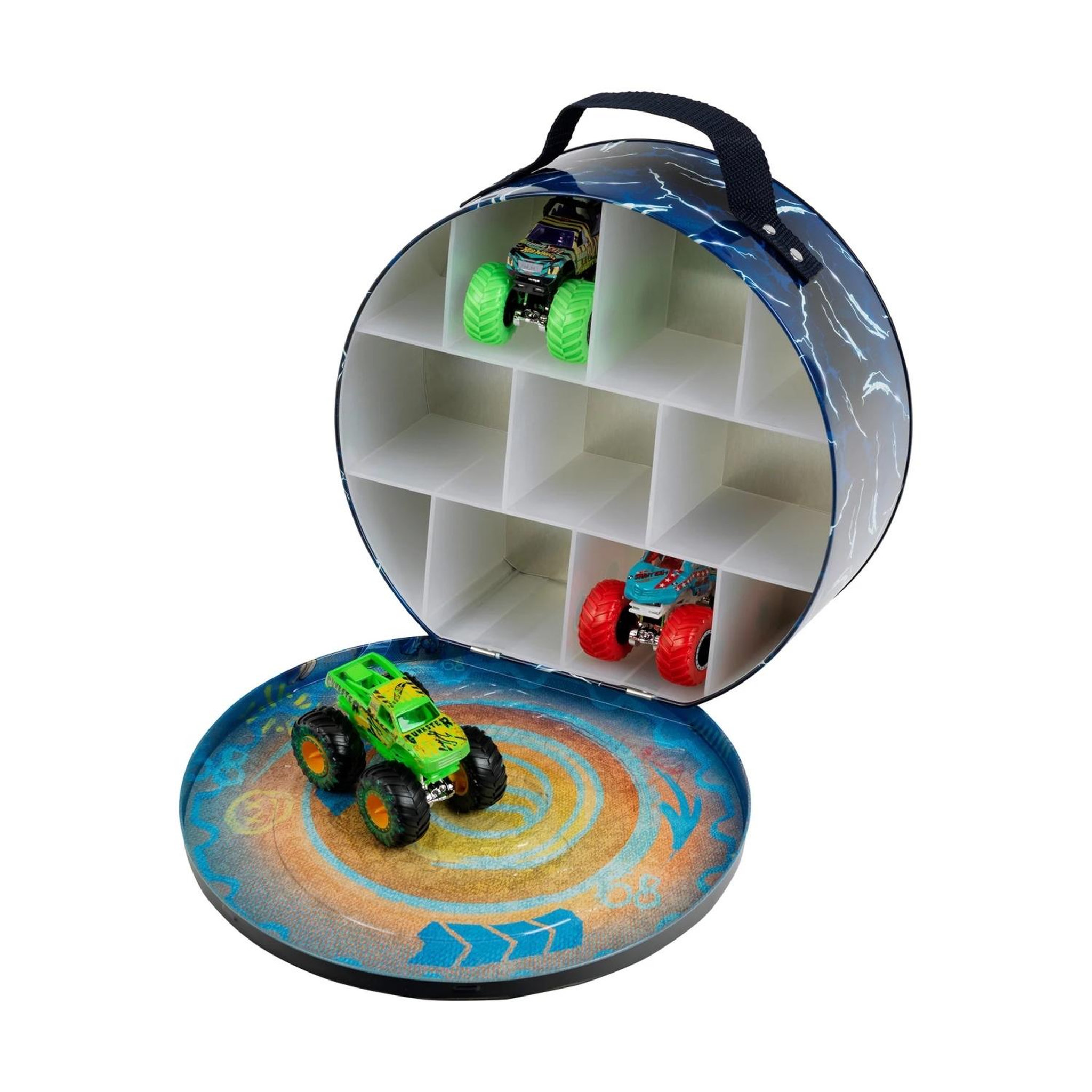 Voir la diapositive 2 : THEO KLEIN Hot Wheels Valise pour vélo Monster Truck