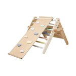 ELINELI Triangle Pikler 3en1 + planche et table d'activité