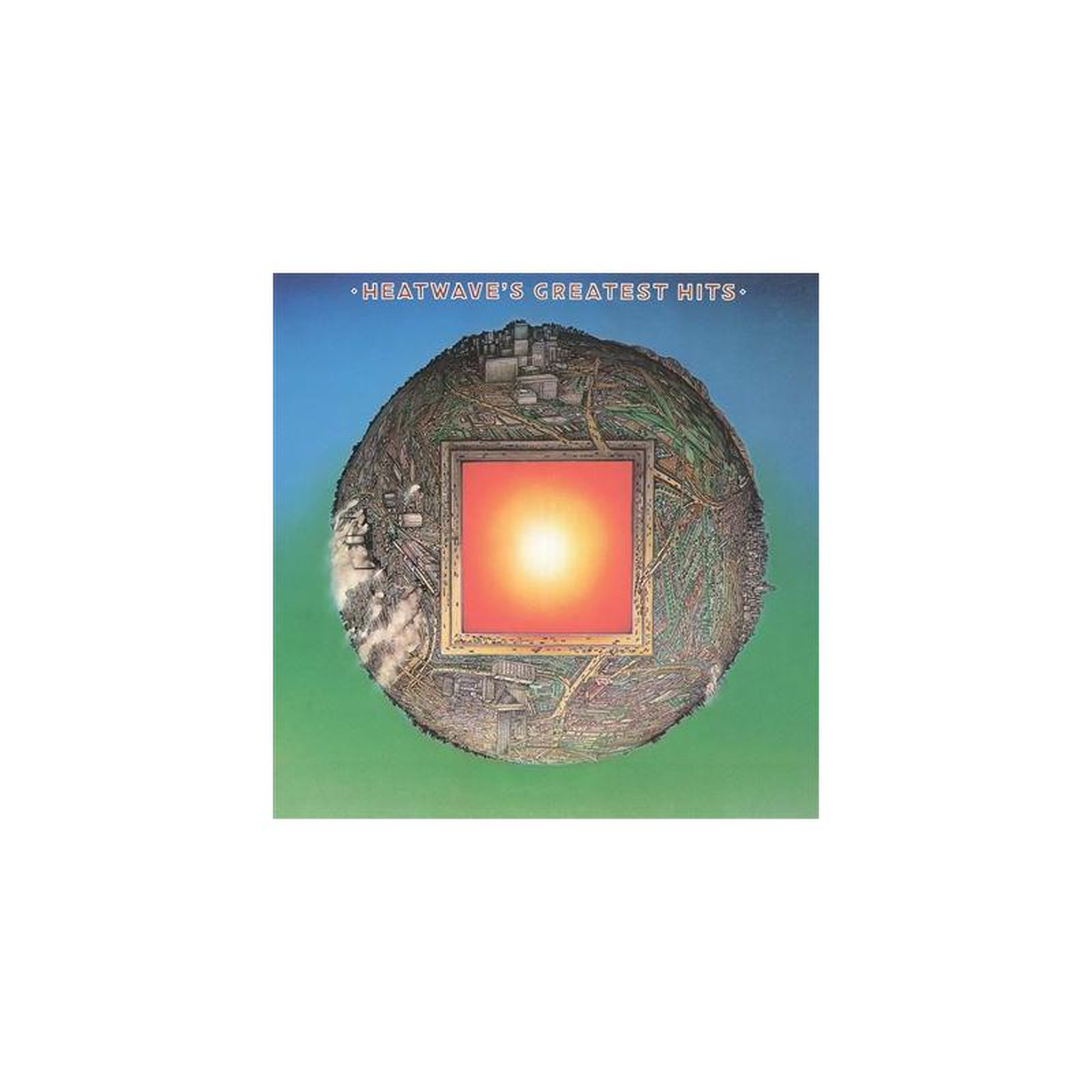 Cd heatwave's greatest hits en couleur vert translucide