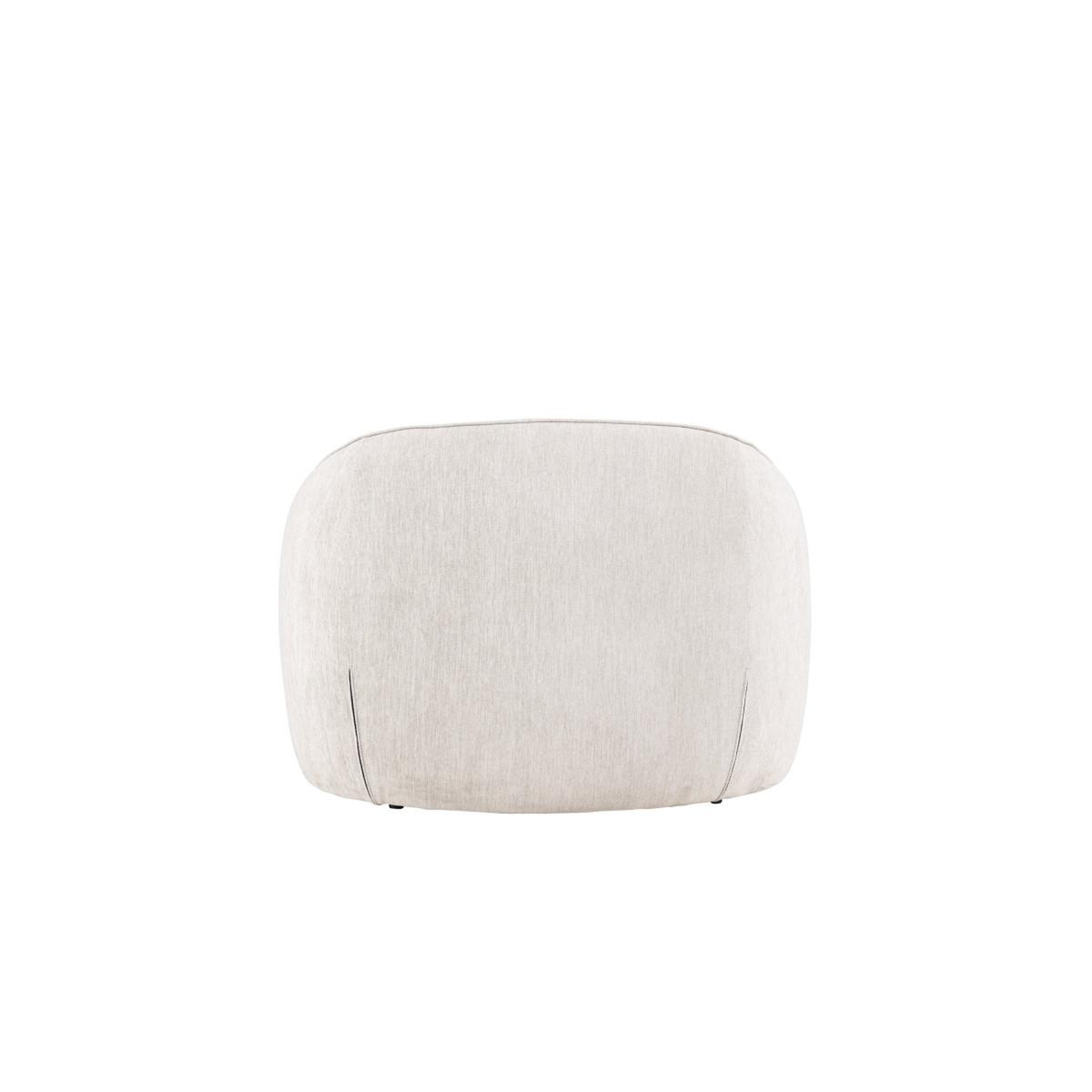 Voir la diapositive 5 : Paris Prix Fauteuil design  elio  108cm gris clair
