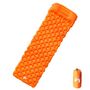 Voir la diapositive 1 : VIDAXL Matelas de camping gonflable avec oreiller 1 personne orange