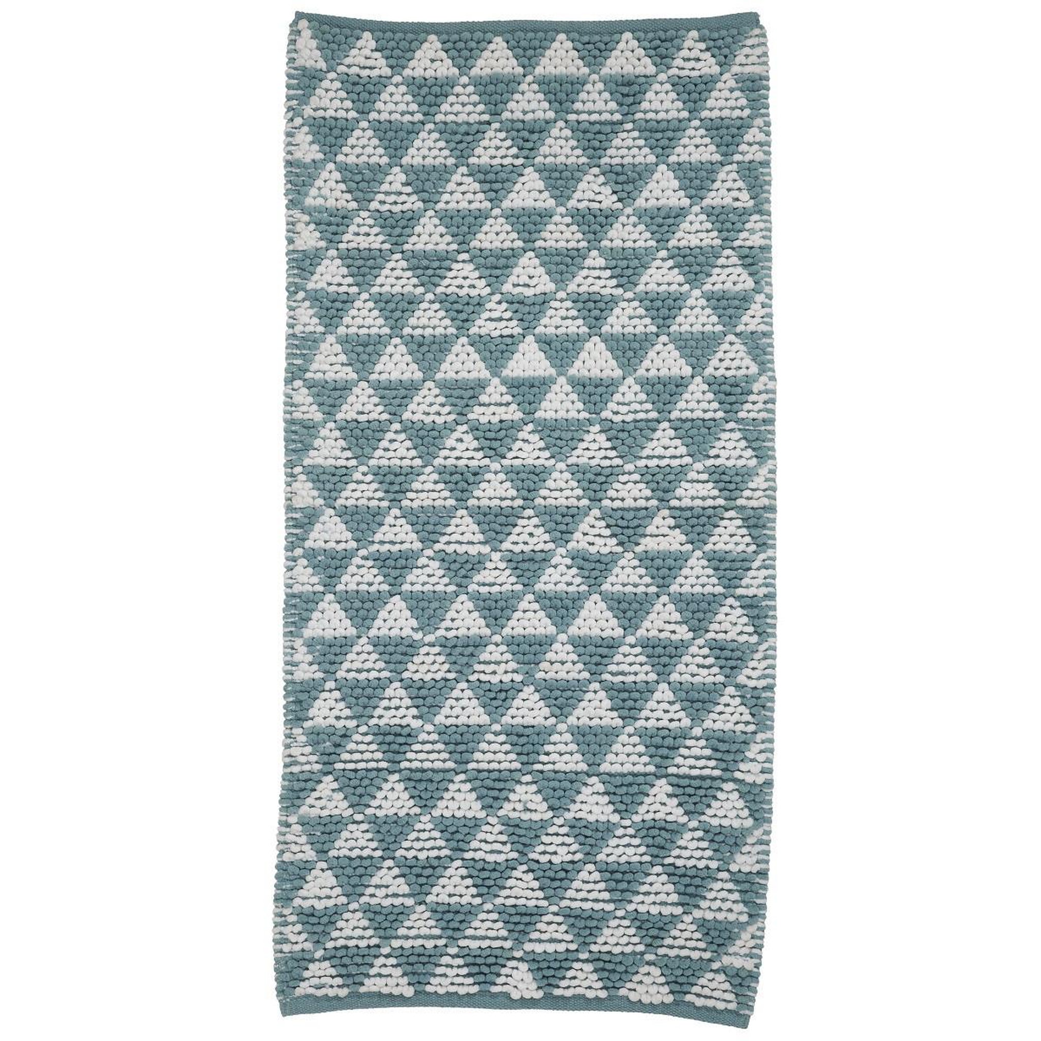 Voir la diapositive 4 : GUY LEVASSEUR Tapis de bain déco en polycoton