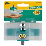 WOLFCRAFT Scie cloche CT maçonnerie/pierre/bois/plastique wolfcraft diamètre 105 mm