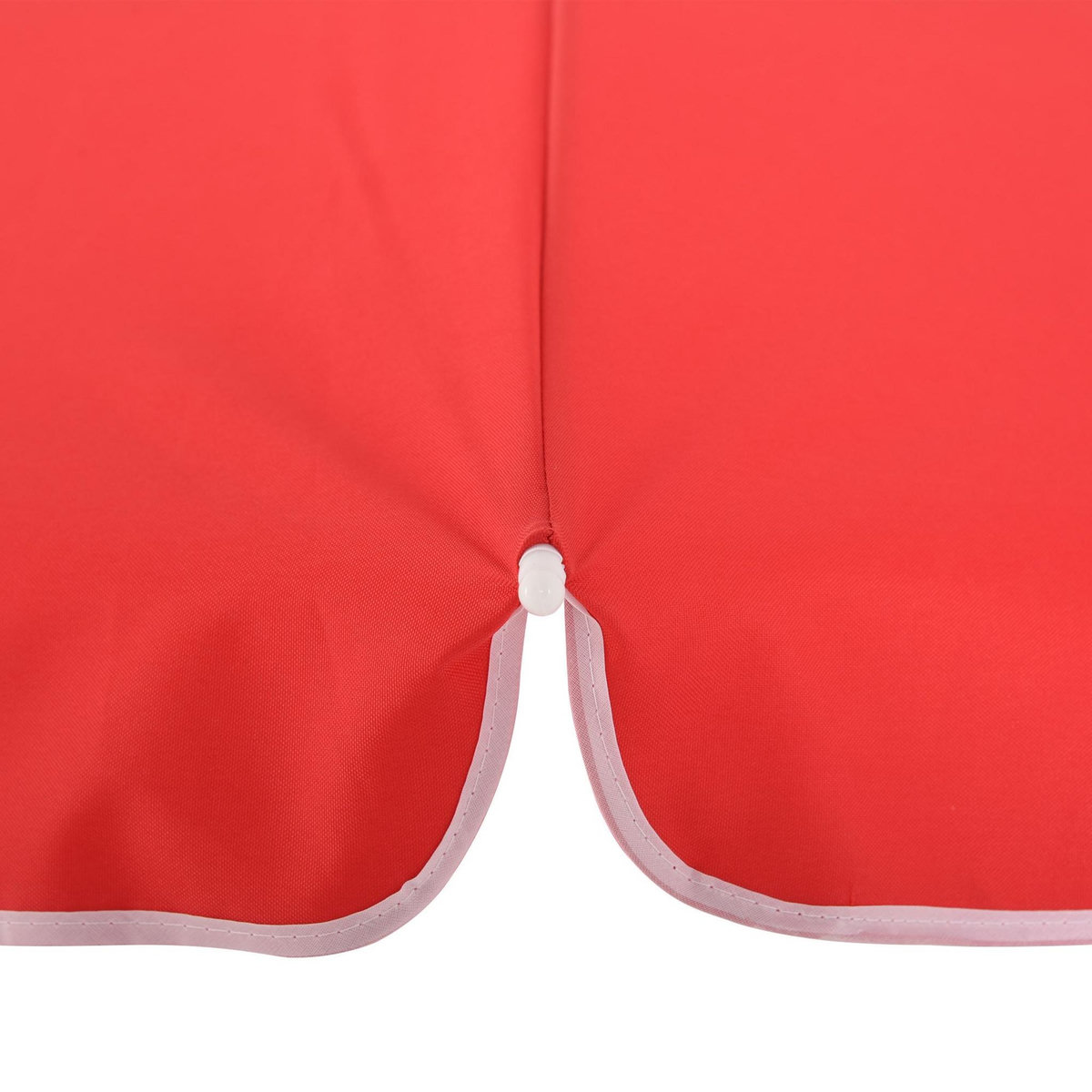 OUTSUNNY Parasol inclinable octogonal Ø 190 cm tissu polyester haute densité anti-UV hauteur réglable mât alu sac de transport inclus rouge