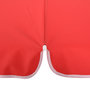 Voir la diapositive 6 : OUTSUNNY Parasol inclinable octogonal Ø 190 cm tissu polyester haute densité anti-UV hauteur réglable mât alu sac de transport inclus rouge