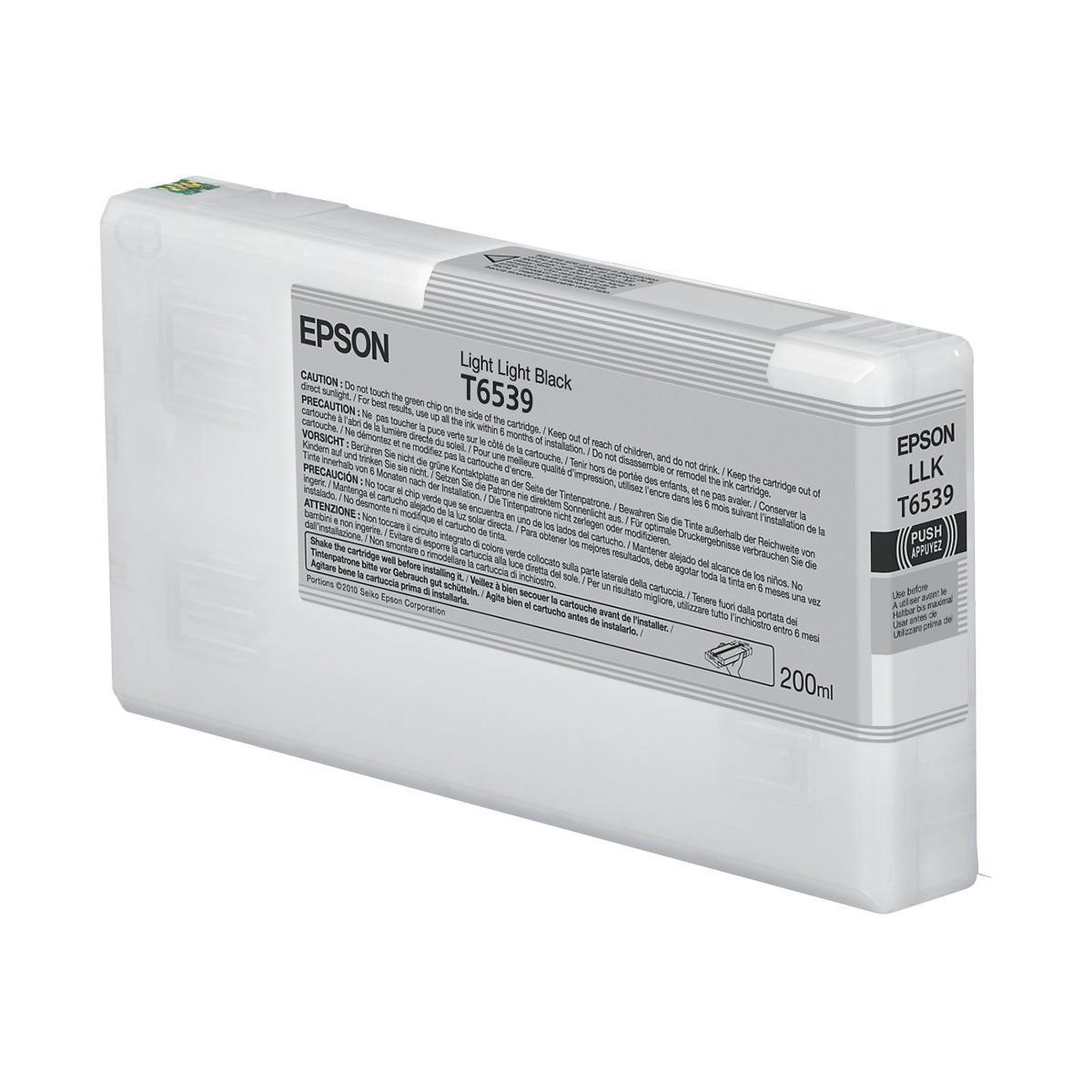 Voir la diapositive 2 : Epson Cartouche d'encre Epson gris clair 200 ml