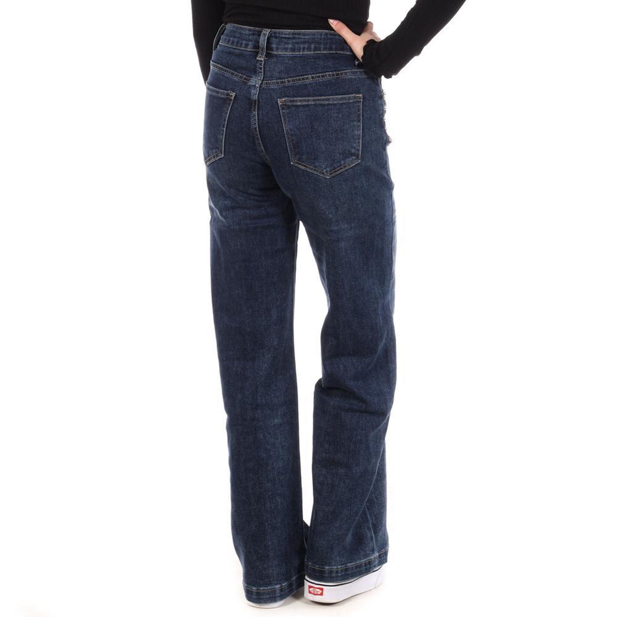 Voir la diapositive 2 : MONDAY PREMIUM Jean Loose  Bleu Femme Monday Premium 1807 XD