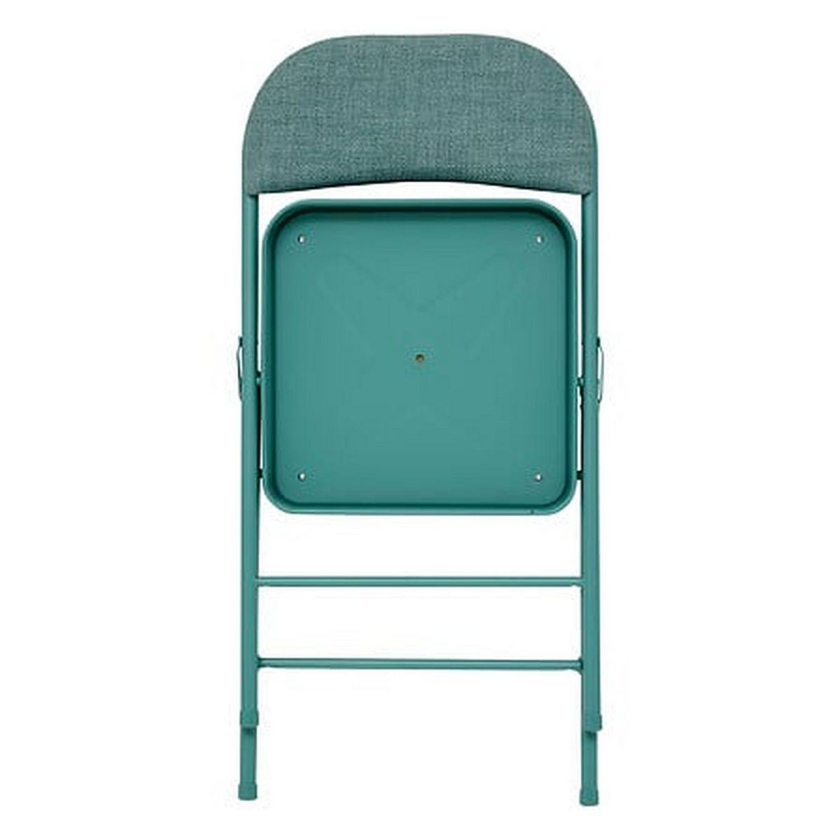 FIVE Lot de 4 chaises pliantes en tissu chiné FLEXY