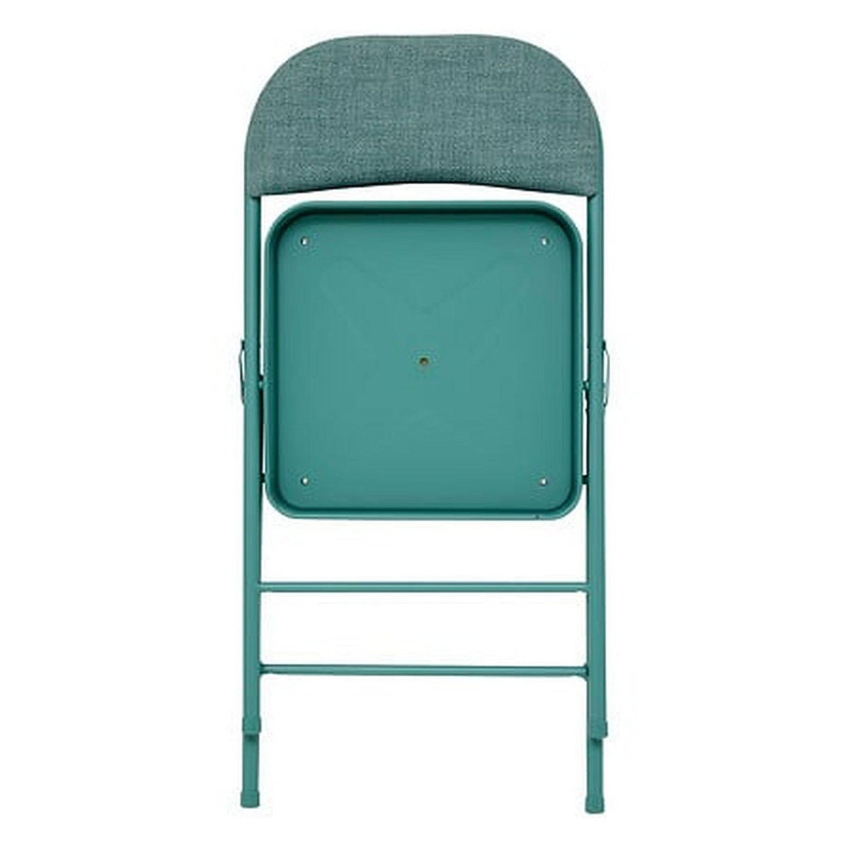 FIVE Lot de 4 chaises pliantes en tissu chiné FLEXY