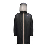 K-WAY Parka Longue e Unisexe K WAY Le Vrai 3.0 Eiffel Orsetto. Coloris disponibles : Noir