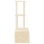 Voir la diapositive 4 : VIDAXL Arbre a chat avec griffoirs en sisal Creme 133,5 cm