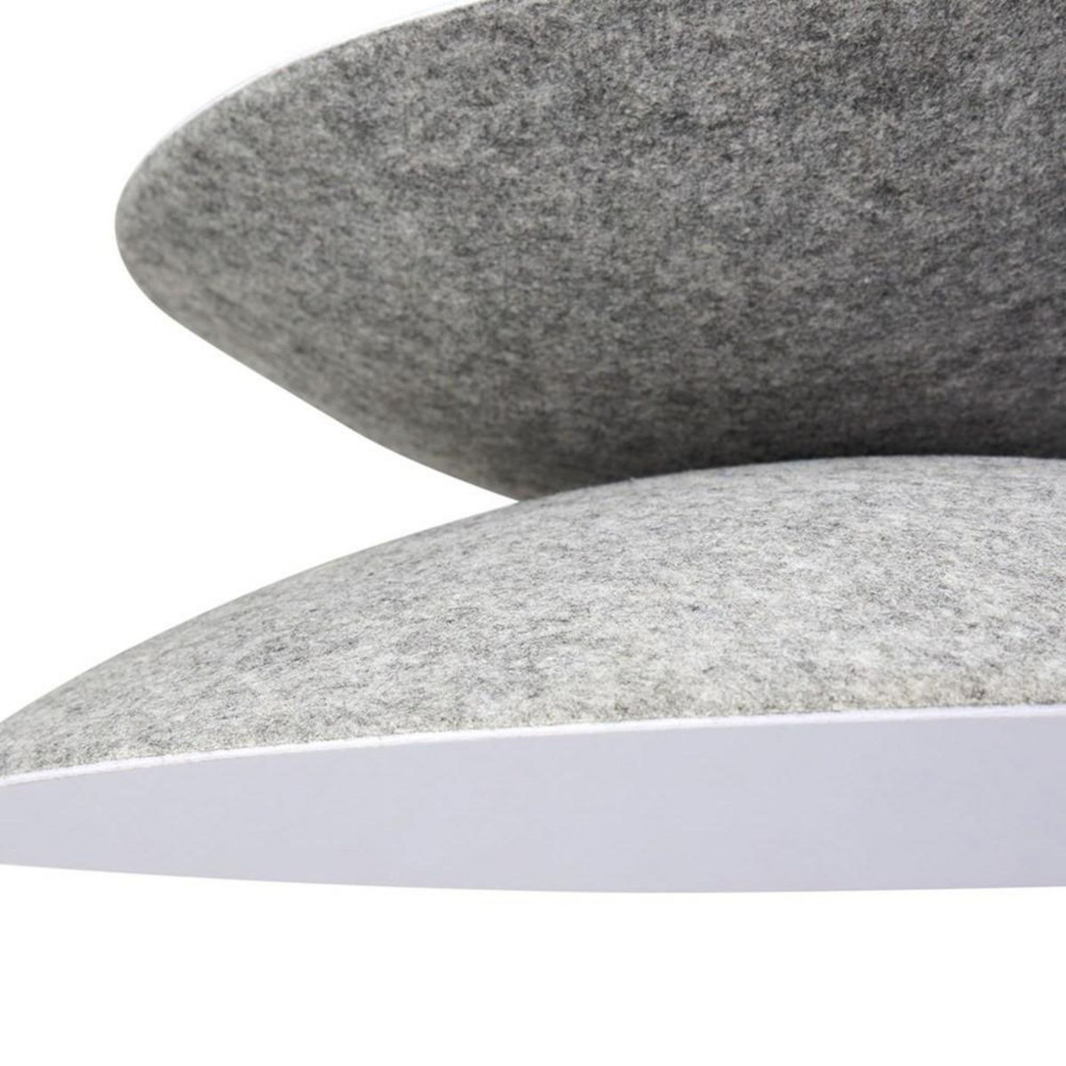 OSTARIA Suspension grise et blanche en feutre