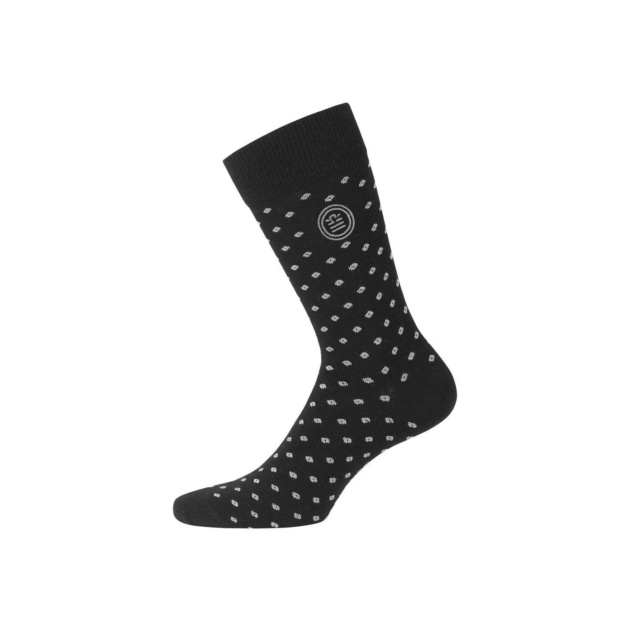 Voir la diapositive 3 : SERGE BLANCO Lot de 6 paires de chaussettes de ville coton homme