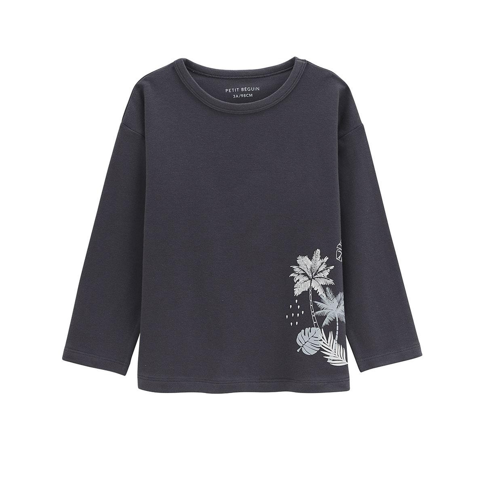 Voir la diapositive 5 : Petit Béguin Lot de 2 t-shirts enfant manches longues Tonga