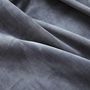 Voir la diapositive 4 : VIDAXL Rideaux occultants et anneaux 2pcs Velours Anthracite 140x245cm