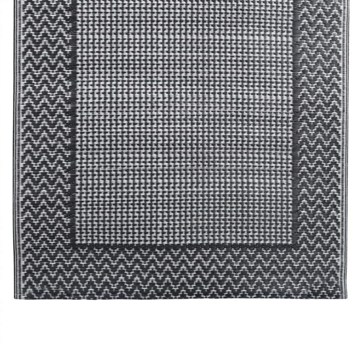 VIDAXL Tapis d'exterieur Gris 80x150 cm PP