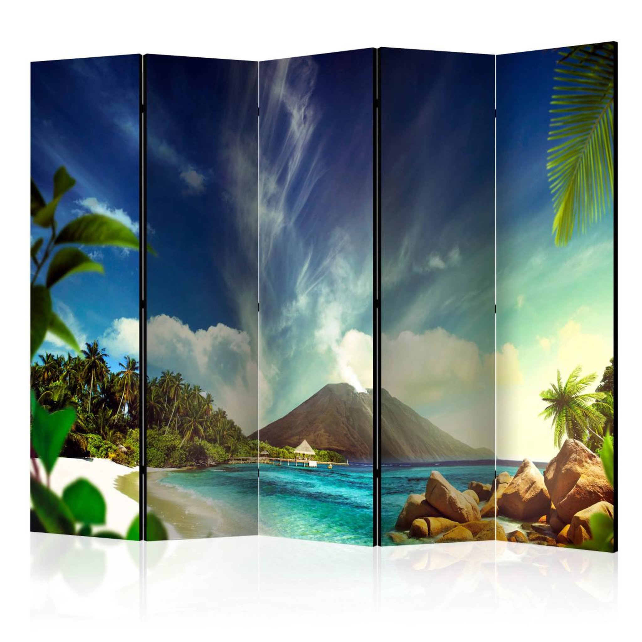 Paris Prix Paravent 5 volets  dormant volcano  172x225cm