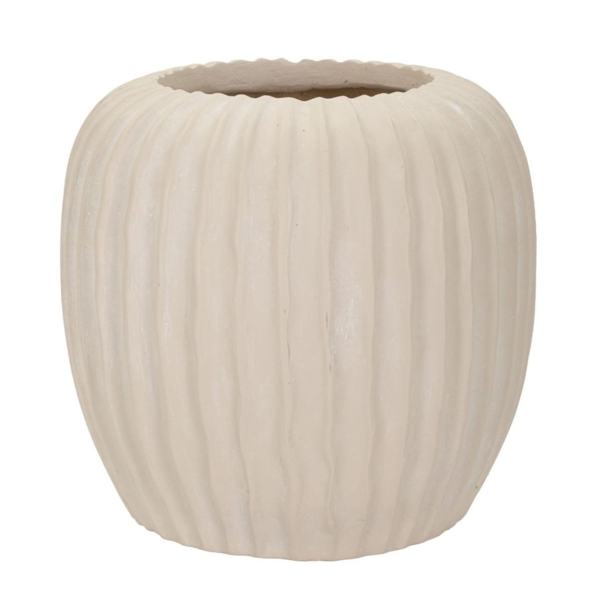Paris Prix Cache-Pot Design  Mist  26cm Crème
