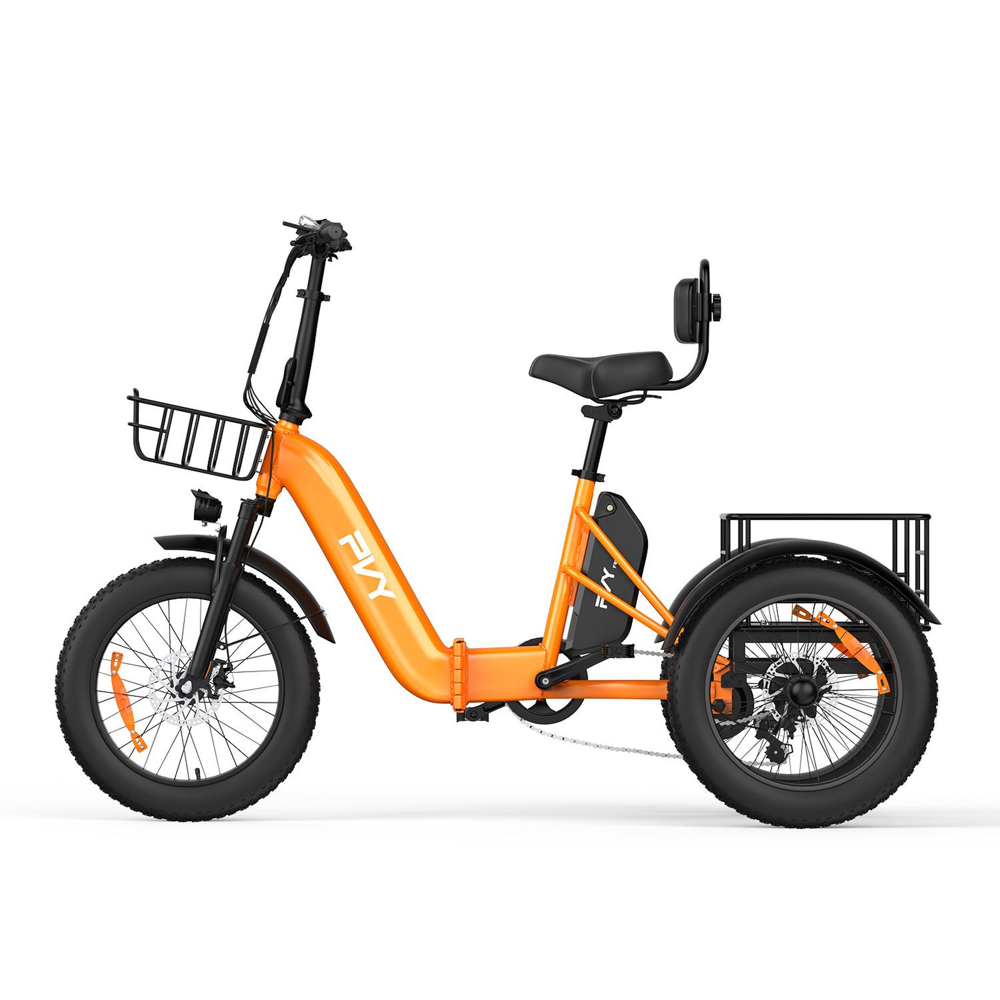 Voir la diapositive 1 : PVY Tricycle électrique de cargaison de pvy f20