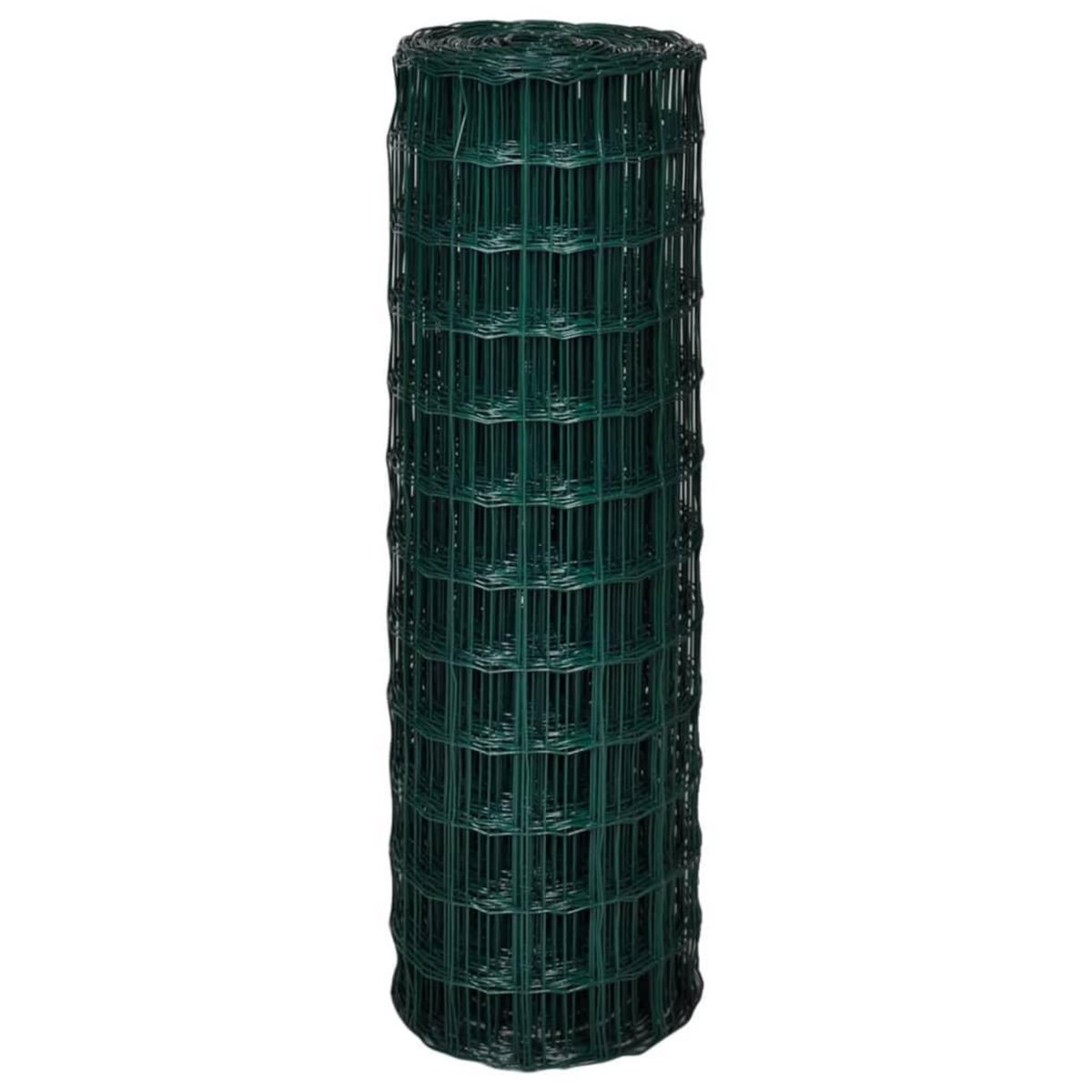 VIDAXL Cloture euro Acier 10 x 1,2 m Vert