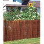 Voir la diapositive 1 :  Natte brise vue 2x3m osier naturel