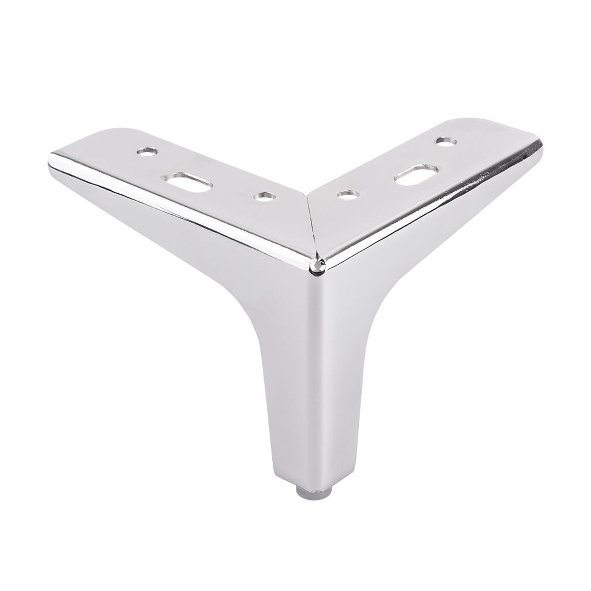 CENTRALE BRICO Pied de meuble fs003 100mm chrome brillant