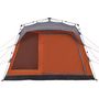 Voir la diapositive 5 : VIDAXL Tente familiale cabine 7personnes gris orange degagement rapide