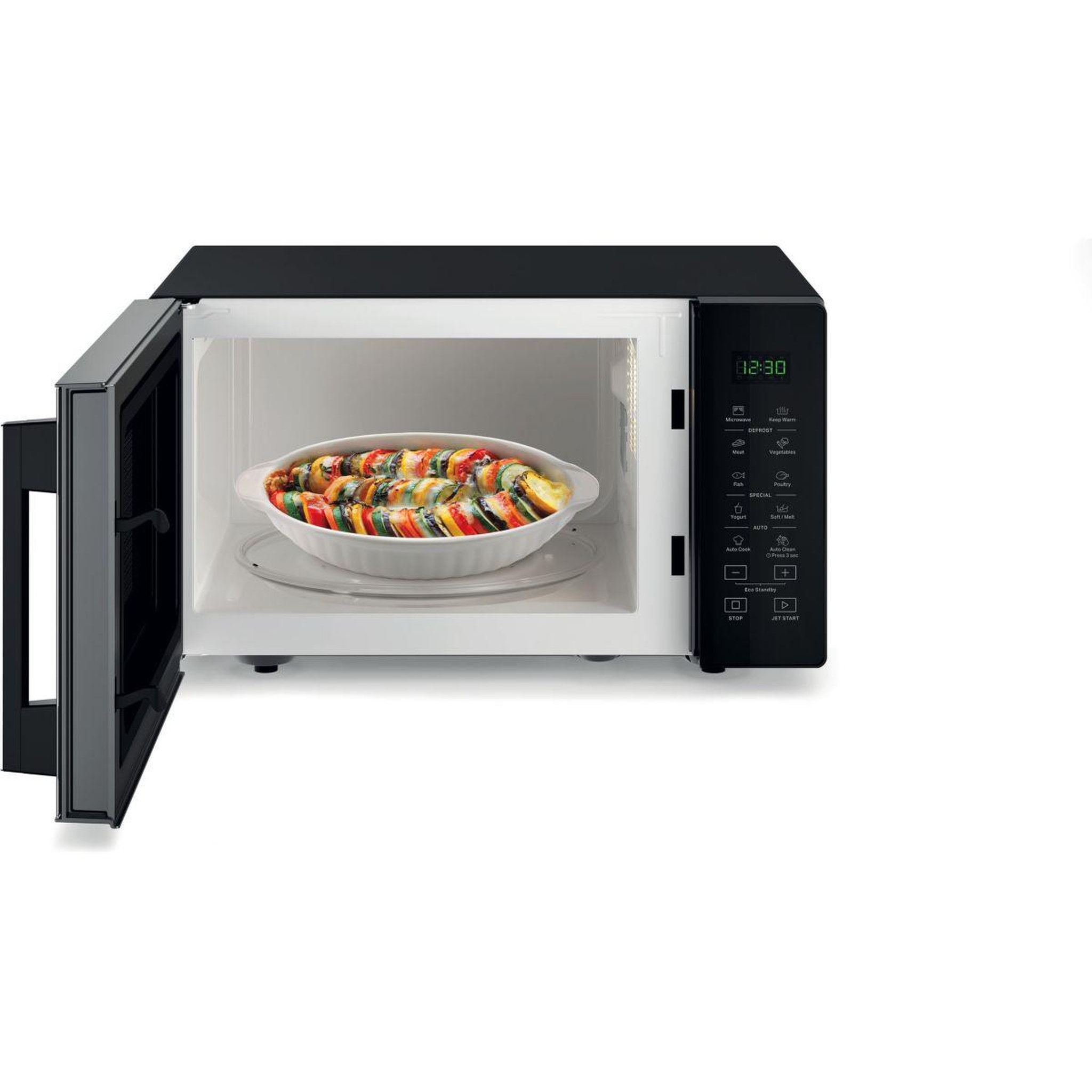 Voir la diapositive 3 : Whirlpool Micro-ondes solo 25l 900w noir - MWP251B