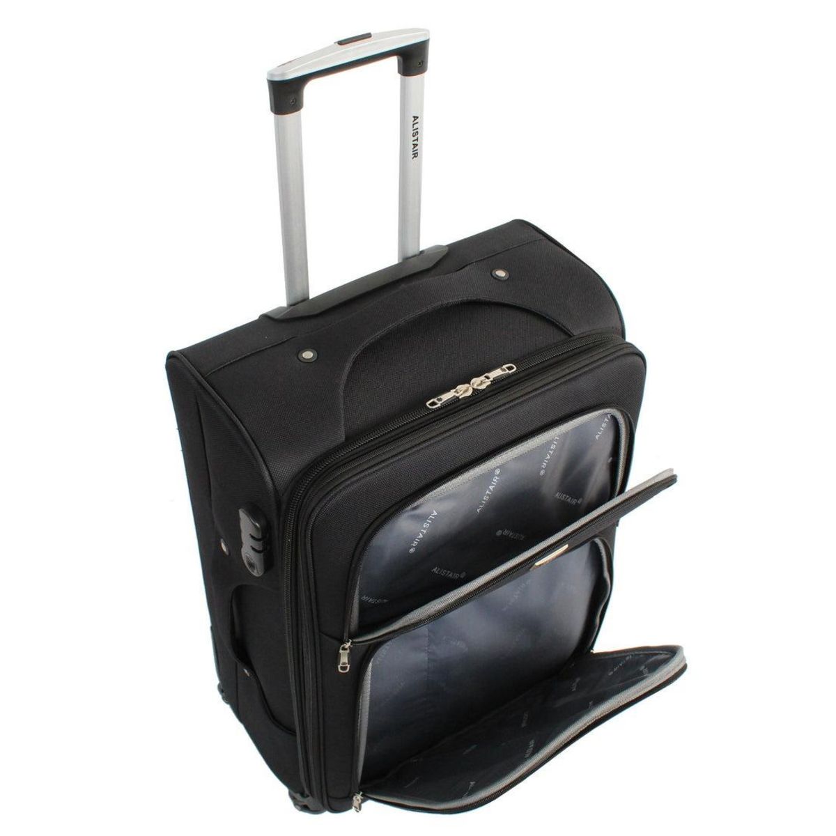 Alistair Set de 3 Valises 58cm-68cm-78cm Alistair - Collection Plume 2.0 - 4 roues - Toile souple