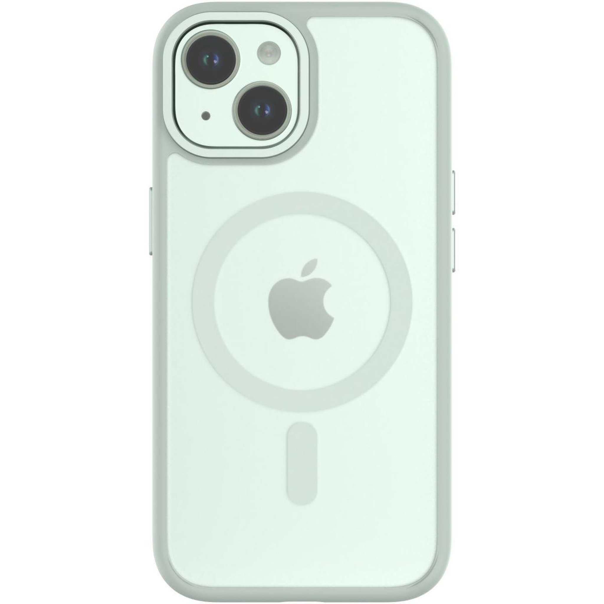Voir la diapositive 4 : Qdos Coque bumper Iphone 15 Hybrid soft SNAP MagSafe Vert